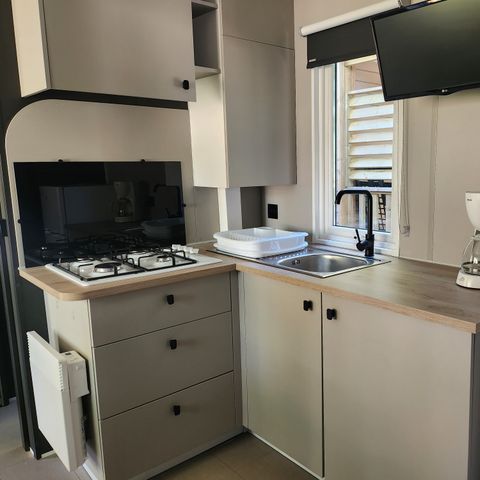 MOBILHOME 5 personnes - Cottage CLIM 28m² climatisé 4/5 pers