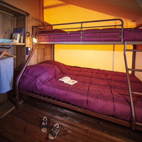 TENTE TOILE ET BOIS 4 personnes - KENYA