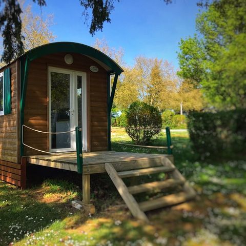 HÉBERGEMENT INSOLITE 4 personnes - Ciela Roulotte - 1 chambre - Salle de bain