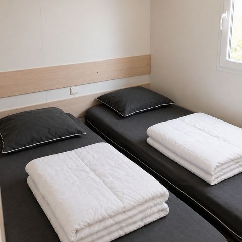 MOBILHOME 4 personnes - MH Confort  terrasse non couverte