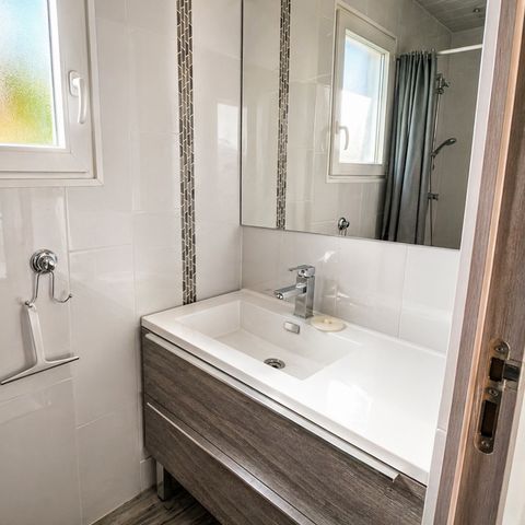 Chalet 2 personnes - 1 chambre - Terrasse couverte - 25 m²