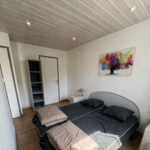 Chalet 2 personnes - 1 chambre - Terrasse couverte - 25 m²