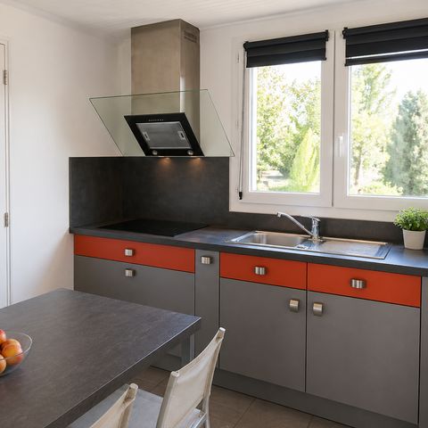 Gîte 4 personnes - Gites - 2 chambres - Terrasse couverte - 60 m²