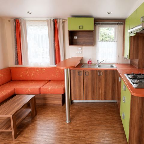 MOBILHOME 4 personnes - Mobil-Home Confort+ 2 ch. - Terrasse couverte - 30 m2