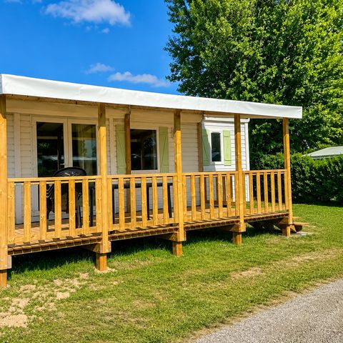 MOBILHOME 4 personnes - Mobil-Home Confort+ 2 ch. - Terrasse couverte - 30 m2