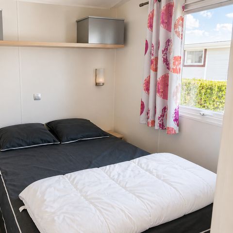 MOBILHOME 2 personnes - Privilège 1 ch. - Terrasse non couverte - 21 m2