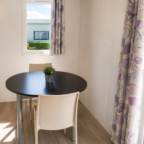 MOBILHOME 2 personnes - Privilège 1 ch. - Terrasse non couverte - 21 m2