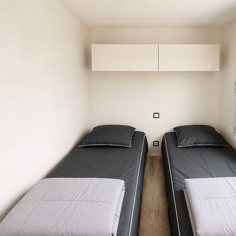 Mobilhome 6 personnes - Premium - 3 chambres - Terrasse couverte - 35 m²