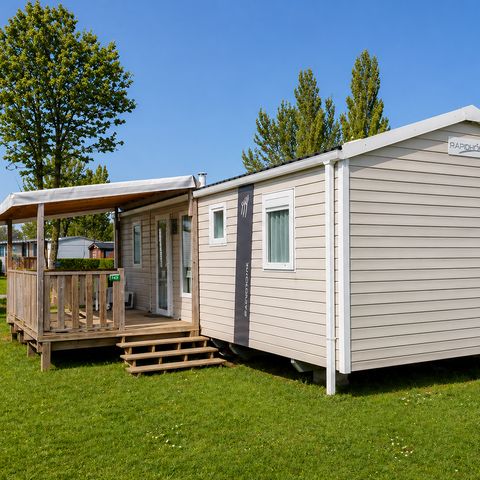 MOBILHOME 6 personnes - Premium 3 ch. - Terrasse couverte - 35 m2