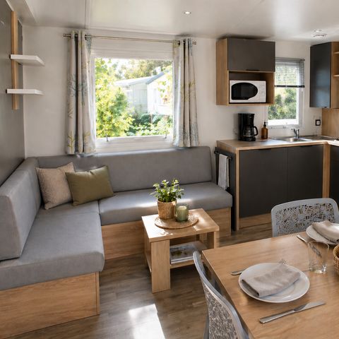 MOBILHOME 6 personnes - Premium 3 ch. - Terrasse couverte - 35 m2