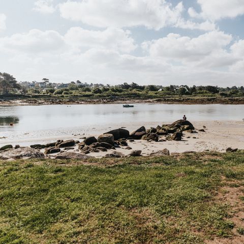 Emplacement - Emplacement Grand Large pieds dans l'eau