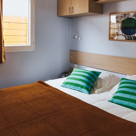 Mobilhome 4 personnes - Supérieur côté mer