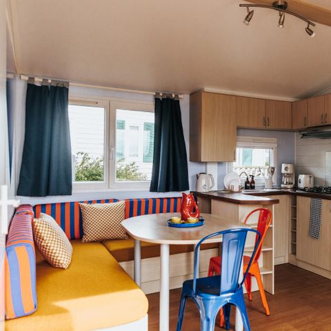 Mobilhome 4 personnes - Supérieur côté mer