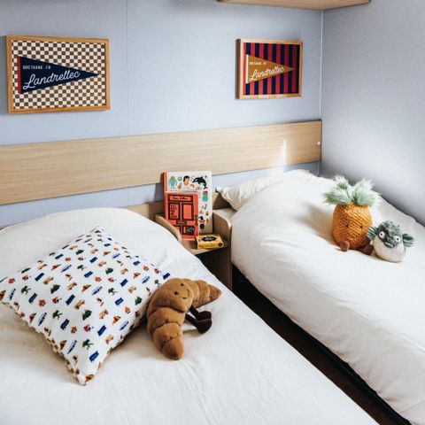 Mobilhome 4 personnes - Supérieur côté mer