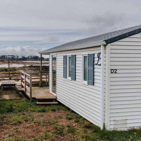 Mobilhome 4 personnes - Supérieur côté mer