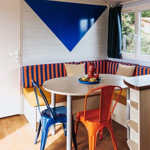 Mobilhome 4 personnes - Supérieur côté mer