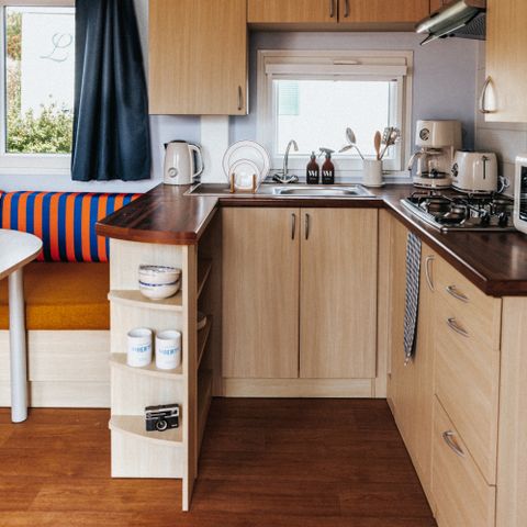 Mobilhome 4 personnes - Supérieur côté mer