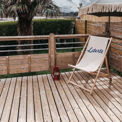 Mobilhome 4 personnes - Supérieur côté mer