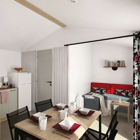MOBILHOME 6 personnes - Modulo 2 chambres 4/6 personnes, TV, LV, 27m² (2019)