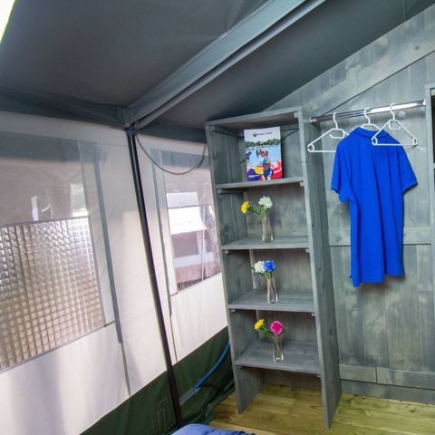 TENTE TOILE ET BOIS 5 personnes - SAFARITENT (SANS SANITAIRES)