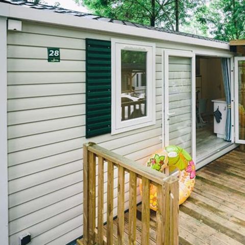 MOBILHOME 5 personnes - Comfort | 2 Ch. | 5 Pers. | Terrasse surélevée | Clim.