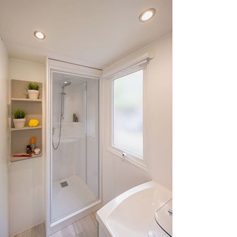 Mobilhome 5 personnes - Mobil-home | Comfort | 2 Ch. | 5 Pers. | Terrasse surélevée | Clim.