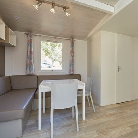 MOBILHOME 8 personnes - Comfort XL | 3 Ch. | 6/8 Pers. | Terrasse surélevée | Clim.