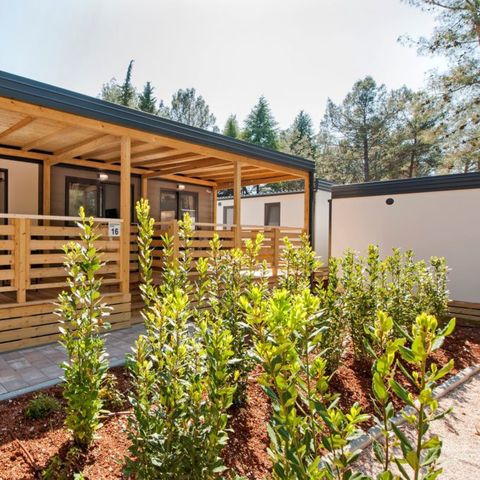 MOBILHOME 6 personnes - Premium | 2 Ch. | 4/6 Pers. | Terrasse Surélevée| Clim.