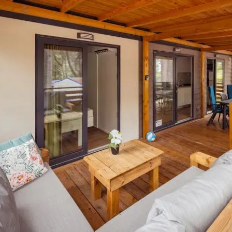 MOBILHOME 6 personnes - Premium 2 chambres 2 salles de bain Lounge