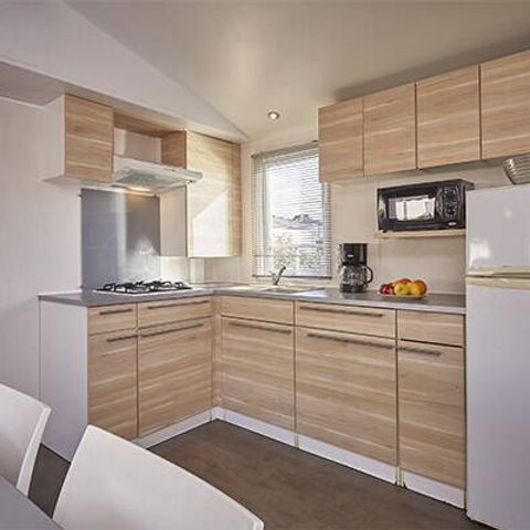 MOBILHOME 6 personnes - Mobil-home | Comfort | 3 Ch. | 6 Pers. | Terrasse surélevée | Clim. | TV