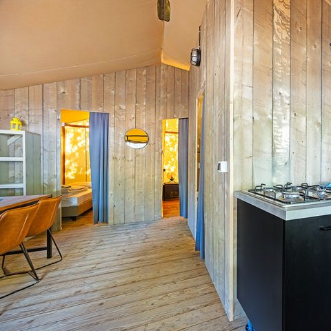 TENTE TOILE ET BOIS 5 personnes - Safari tent Lodge