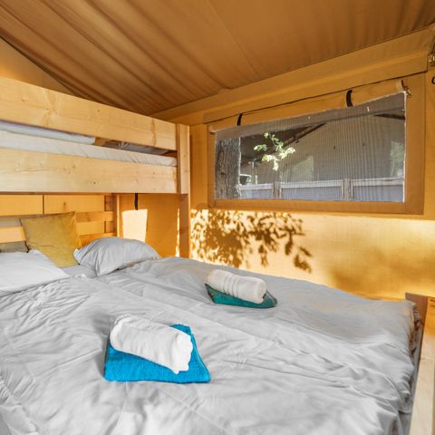 TENTE TOILE ET BOIS 5 personnes - Safari tent Lodge