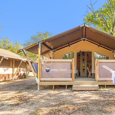 TENTE TOILE ET BOIS 5 personnes - Safari tent Lodge