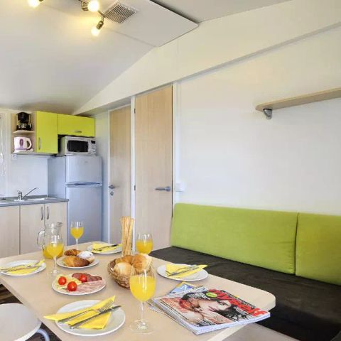 MOBILHOME 4 personnes - Lanterna Tahiti 3 Pièces 4/6 Personnes (4 adultes + 2 enfants) Climatisé + TV
