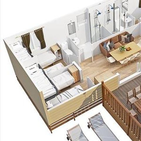 MOBILHOME 5 personnes - Sequoia