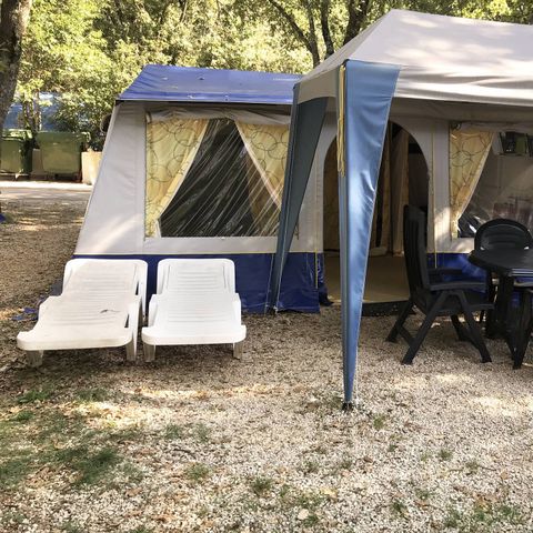 BUNGALOW TOILÉ 4 personnes - BUNGALOWTENT (SANS SANITAIRES)