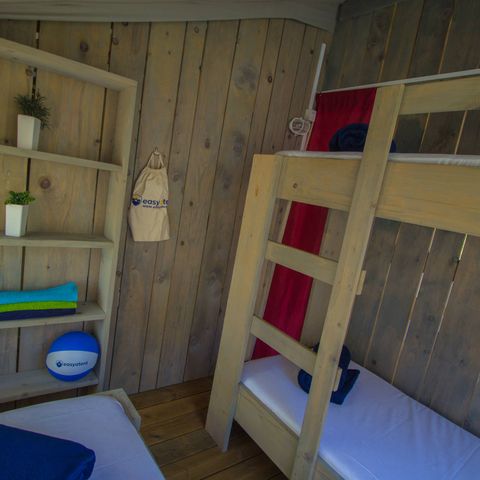 Tente en toile et en bois 4 personnes - SAFARITENT XXL