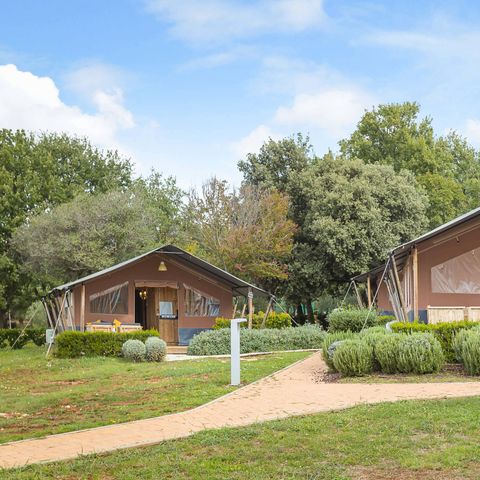 TENTE TOILE ET BOIS 4 personnes - Tente Safari Lodge (6P)