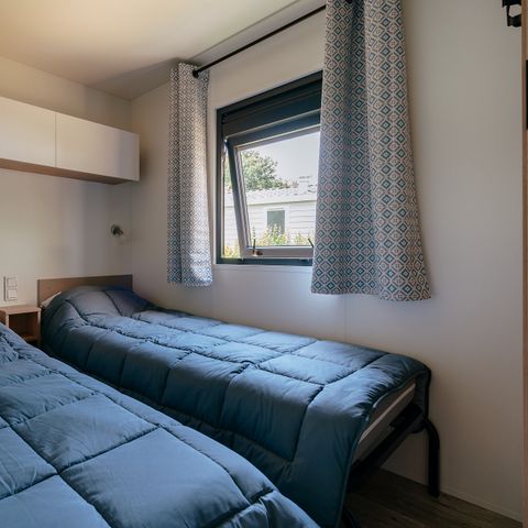 MOBILHOME 6 personnes - Premium | 3 Ch. | 6 Pers. | Terrasse Lounge | Clim.
