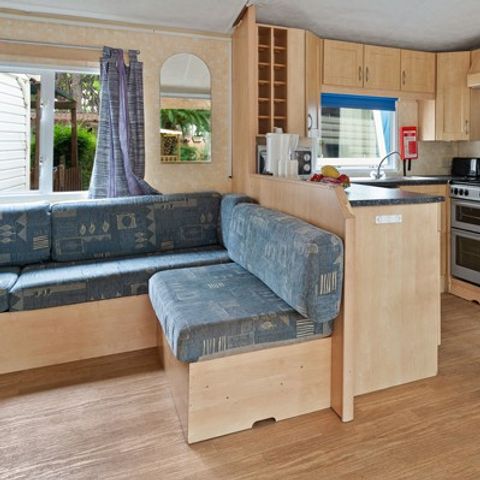 MOBILHOME 6 personnes - Classic | 2 Ch. | 4/6 Pers. | Terrasse surélevée | Clim.