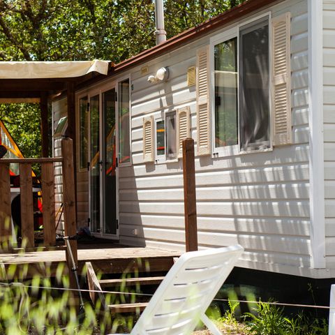 MOBILHOME 6 personnes - Classic | 2 Ch. | 4/6 Pers. | Terrasse surélevée | Clim.