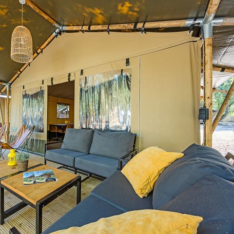 Tente en toile et en bois 4 personnes - Bijela Uvala - Safari tent Lodge (6P)