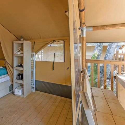 TENTE TOILE ET BOIS 5 personnes - Lodgetent Summer