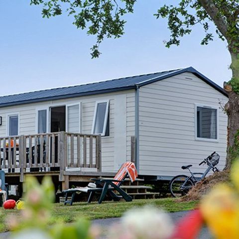 MOBILHOME 6 personnes - Comfort XL | 2 Ch. | 4/6 Pers. | Terrasse | 2 SDB | Clim.