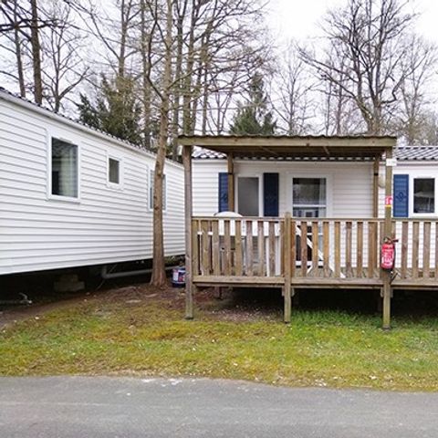 MOBILHOME 6 personnes - Comfort | 3 Ch. | 6 Pers. | Terrasse surélevée non couverte | Clim