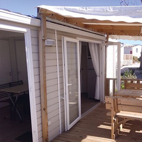 MOBILHOME 4 personnes - Classic | 2 Ch. | 4 Pers. | Terrasse surélevée | Clim.
