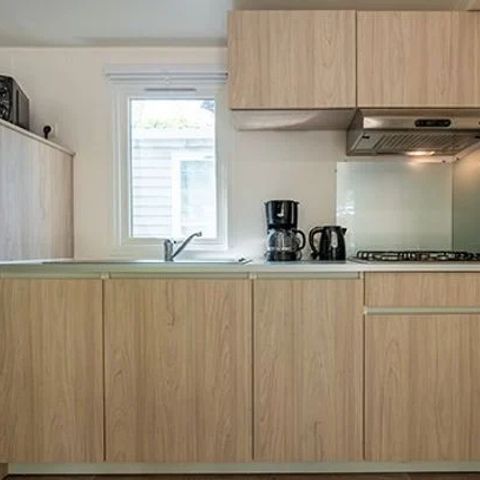 MOBILHOME 6 personnes - Comfort | 3 Ch. | 6 Pers. | Terrasse surélevée | Clim.