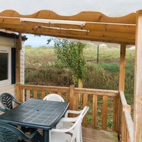 MOBILHOME 6 personnes - Comfort | 3 Ch. | 6 Pers. | Terrasse surélevée | Clim.