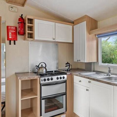 MOBILHOME 6 personnes - Classic | 2 Ch. | 4/6 Pers. | Terrasse surélévée non couverte | Clim.