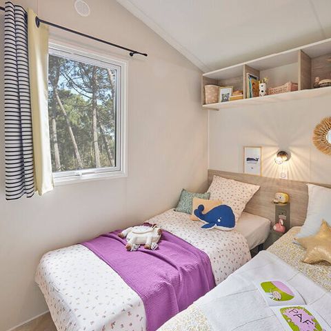 MOBILHOME 6 personnes - Comfort | 3 Ch. | 6 Pers. | Terrasse surélevée